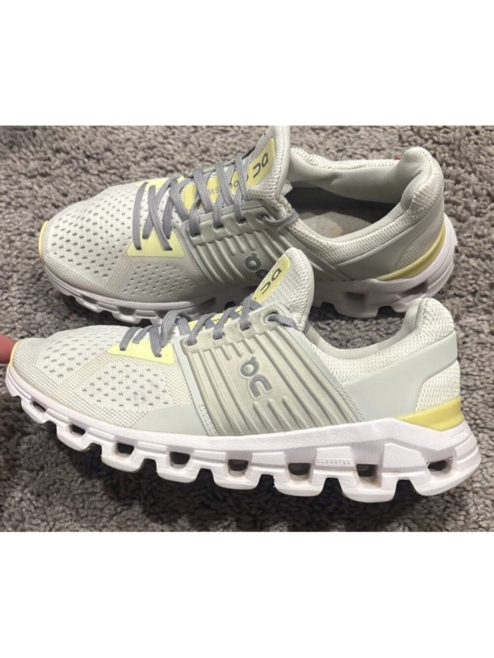 On Running Cloudswift Women's Size 8.5 Running Shoes 41.99577 Glacier White